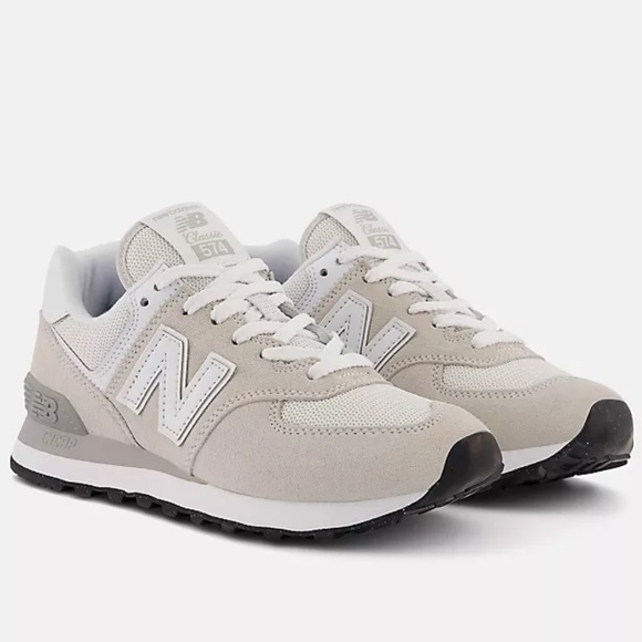 New Balance 574 Core  - Nimbus Cloud, Gray/White - Picture 1 of 5